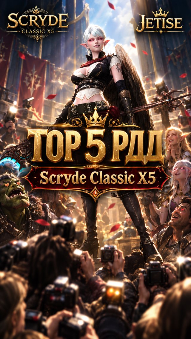 ТОП 5 РДД КЛАССОВ ДЛЯ СТАРТА НА SCRYDE CLASSIC X5!